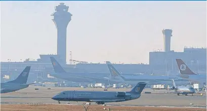  ?? | AP/ SUN- TIMES LIBRARY ?? A gate and terminal expansion project is being deemed the largest in O’Hare Airport history.