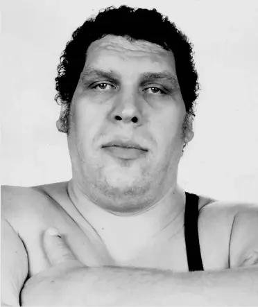  ?? PHOTO D’ARCHIVES ?? Le Géant Ferré, André The Giant chez nos voisins du sud, était un personnage plus grand que nature.