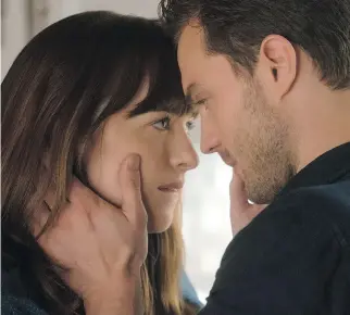  ?? UNIVERSAL PICTURES VIA THE ASSOCIATED PRESS DOANE GREGORY/ ?? Few people will admit to having seen Fifty Shades Darker, but the box-office figures don’t lie.