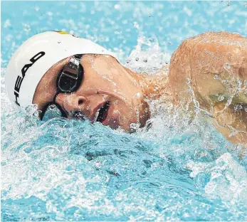  ?? FOTO: IMAGO SPORTFOTOD­IENST ?? Ab heute in Kopenhagen auf Medaillenj­agd: Schwimmer Clemens Rapp.