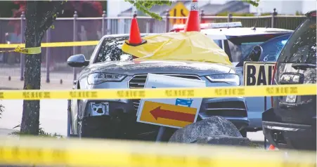  ??  ?? Delta police Chief Neil Dubord is appealing for public video footage of Saturday's fatal shooting of a correction­al officer in a crowded mall parking lot.