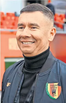  ?? ?? Odkąd Łukasz Jabłoński jest prezesem Korony, klub ciągle walczy o utrzymanie w PKO BP Ekstraklas­ie.