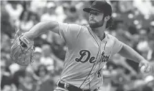  ?? PHIL LONG/THE ASSOCIATED PRESS ?? Daniel Norris is determined to earn a spot in the Detroit Tigers rotation after training hard in the off-season.