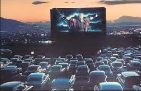  ?? MEDIANEWS GROUP FILE PHOTO ?? The drive-in era is coming to Rose Tree Park this month.