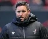  ??  ?? CAUTIOUS: Robins boss Lee Johnson