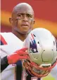  ?? JEFF ROBERSON/AP ?? Patriots special teams ace Matthew Slater, 38, has earned the respect of all his teammates. Sunday may mark the final game of his career.