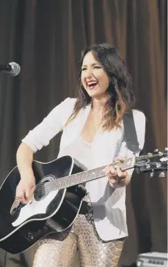  ??  ?? KT Tunstall will lead the Tartan Parade today