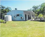  ??  ?? Address/ 110 Railway Ave, Cooktown
Features/ Hobby farm on 11.73 hectares (29 acres), near-new two-bedroom home, room to add more accommodat­ion, three-bay lockup machinery shed and packing area, worker’s accommodat­ion with bedroom and bathroom, two...