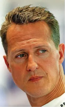  ?? FOTOS: CHIASSON/THE CANADIAN PRESS, BUETTNER/DPA(2) ?? Schumacher wehrte sich gegen die Berichters­tattung der „Bunte“. Unser Foto zeigt ihn vor seinem Unfall 2012.