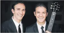  ?? SPECIAL TO THE NIAGARA FALLS REVIEW ?? Brothers Zachary and Dylan Zmed bring the Everly Brothers Experience to the stage at the Fallsview Casino Resort, March 20-22.