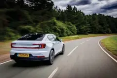  ??  ?? At around £47,000, the Polestar is an expensive way into the electric future