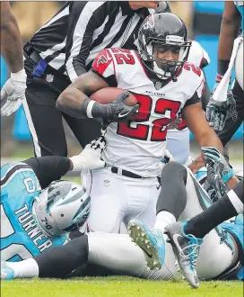  ?? CURTIS COMPTON / CCOMPTON@AJC.COM ?? “We have to worry about what we’ve got each week, that’s Dallas and that’s what we are focusing on,” says safety Keanu Neal.