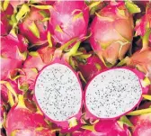 ?? DREAMSTIME ?? Dragon fruit is rich in betalain, which has been found to lower blood pressure.