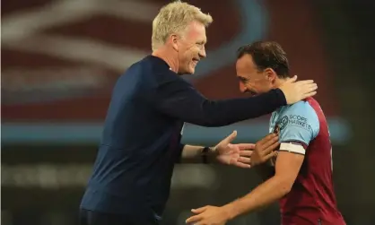  ??  ?? David Moyes said Mark Noble was entitled to speak out. Photograph: Adam Davy/Reuters