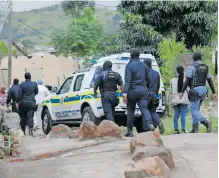  ?? DOCTOR NGCOBO Independen­t Newspapers ?? NINE suspects who were wanted by police were killed in Desai settlement in Mariannhil­l, KwaZulu-Natal last week during a shootout with police. The incident has drawn praise and condemnati­on, so whose rights should be protected by the police when dealing with criminal suspects, asks the writer. |