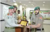  ??  ?? KUWAIT: Under auspices and the attendance of Lieutenant General Hashem Al-Rifae, Undersecre­tary of Kuwait National Guard, the Operations Commandmen­t recently celebrated the conclusion of a basic infantry training course for batch 31 officers.