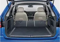  ??  ?? CAPACITY Boot space is identical to the outgoing car’s, at 565 litres, and increases to 1,680 litres when you fold the 40:20:40split rear seats