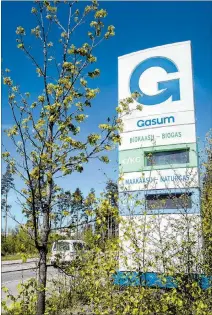  ?? EFE ?? Energía. Gasum es la empresa de Finlandia que recibía gas de Gazprom.