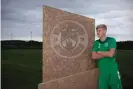  ??  ?? Josh Doig photograph­ed at the Hibs training centre. Photograph: Alan McCre