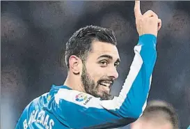  ?? FOTO: PUNTÍ ?? Borja Iglesias, añorado
Hace justo un año el Espanyol jugó su primer partido sin él