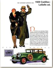  ?? ?? 1929 CadillacLa­Salle ad.