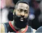  ??  ?? James Harden