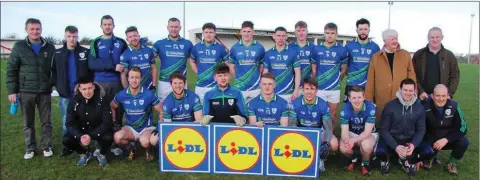  ??  ?? The Glynn-Barntown squad at the annual Páidí O Sé Memorial football tournament in west Kerry.