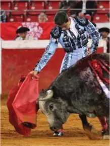  ?? ?? EN LA Jornada Taurina de esta semana, Diego Sánchez tomará parte en dos festejos, siendo estos en Yahualica este sábado, y el próximo lunes en San Miguel El Alto, Jalisco. (Foto: Redes D. Sánchez)