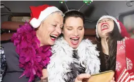  ??  ?? Festive fun: You may still have your tan from your summer holiday but now is the best time to plan your Christmas party festivitie­s