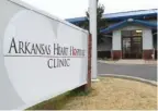  ??  ?? HEART CLINIC: Arkansas Heart Hospital Clinic of Hot Springs is located off Airport Road on 110 Crackerbox Lane.