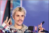  ?? CINDY ORD — GETTY IMAGES ?? In canceling the rest of his tour, Justin Bieber, seen onstage in 2020, says he is making his health a priority.