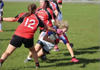  ??  ?? Colley Casey Eoghan Rua in action with St Mary’s in Enniscrone. Pic: Keith Gilroy.