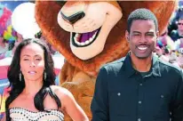  ?? ?? Jada Pinkett y Chris Rock en 2012, en el Festival de Cine de Cannes