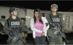  ?? ARCHIVO LN ?? Nini Johana Úsuga fue pedida por Estados Unidos por administra­r dinero producto de actividade­s de narcotráfi­co.
