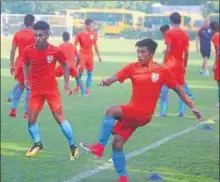  ?? AIFF ?? The India U17 team has been training together for the past two years.