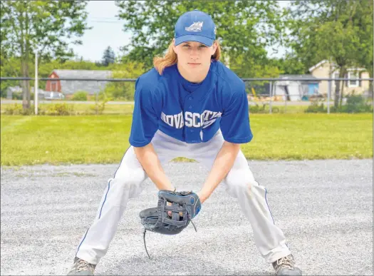  ?? COLIN CHISHOLM ?? The ball field has become a second home for Brenden and his family – spending an enormous amount of time practicing, playing, and at tournament­s in preparatio­n for the Canada Games.