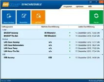  ??  ?? Synchredib­le synchronis­iert beliebige Ordner und Laufwerke zeitgesteu­ert oder bei Systemerei­gnissen.
