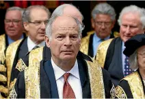  ?? PHOTO: REUTERS ?? President of the Supreme Court Lord Neuberger says none of his fellow judges will be standing aside for the Brexit case.