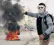 ??  ?? A protester prepares to throw a stone at Israeli forces during a protest against Mr Trump’s decision on the country’s capital