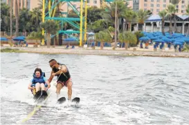  ?? Moody Gardens ?? Children with disabiliti­es are invited to the free 27th annual Adaptive Water Sports Festival at Moody Gardens.