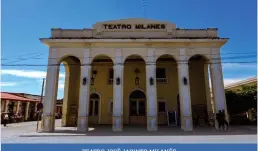  ??  ?? TEATRO JOSÉ JACINTO MILANÉS