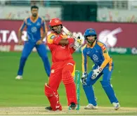  ?? KT photo ?? Dwayne Smith struck 49 for Islamabad United. —