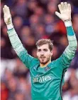  ?? FOTO: LAURENT/DPA ?? Torhüter Kevin Trapp fühlt sich topfit und bereit für das Duell mit dem FC Barcelona.