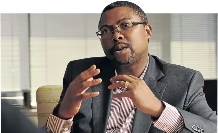  ?? / ROBERT TSHABALALA ?? Transnet board said CEO Siyabonga Gama failed to meet the October 15 deadline to state why he should not be fired, which has resulted in his contract being terminated.