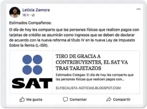  ??  ?? Engañosa. Mucha gente ha creído y difundido una nota que busca influir en la contienda electoral contra el candidato de la coalición Todos por México, quien fue titular de Hacienda.