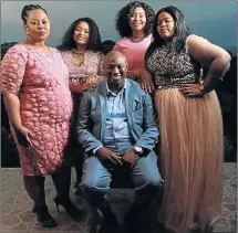  ?? Picture: FILE ?? CLEARING AIR: Polygamist Musa Mseleku and his wives. He says his show opened his eyes to a number of relationsh­ip problems