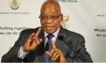  ?? - File photo ?? OUT OF FAVOUR: President Jacob Zuma retains the support of one part of the African National Congress leadership, but many others in the party argue that he has tarnished the image of Africa’s oldest liberation movement.
