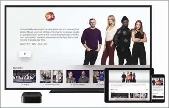  ??  ?? Will Apple announce is streaming TV service and preview some of its first original shows in March?