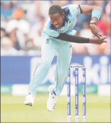  ??  ?? Jofra Archer