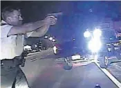  ??  ?? Officer Adam Gruler fired at the gunman, who was standing in the club doorway.